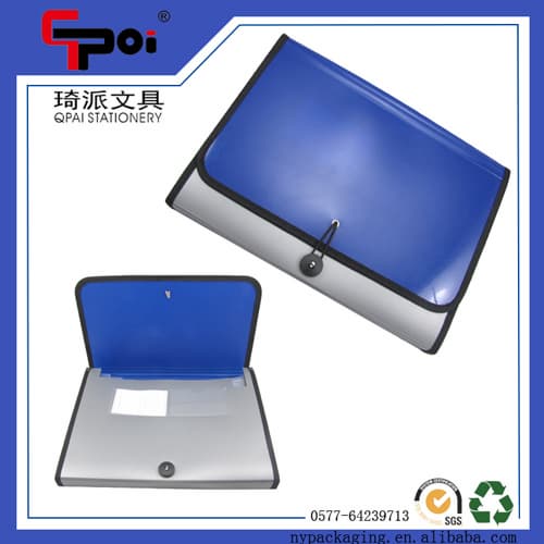 A4 PP ECO_Friendly File bag foldable Expanding File Folder